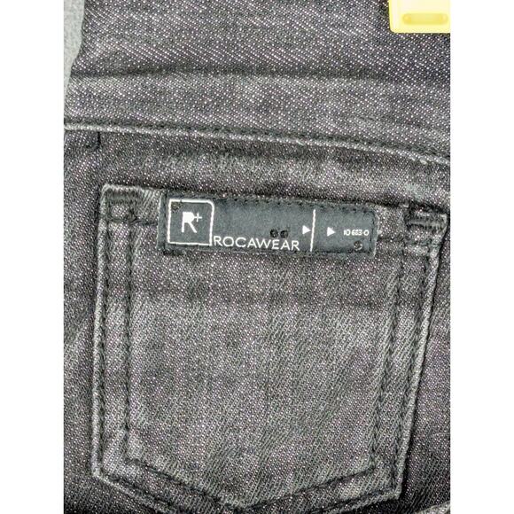 Rocawear Jeans Men's Black 38x34 Hip Hop Vintage Embroidered - Picture 5 of 14